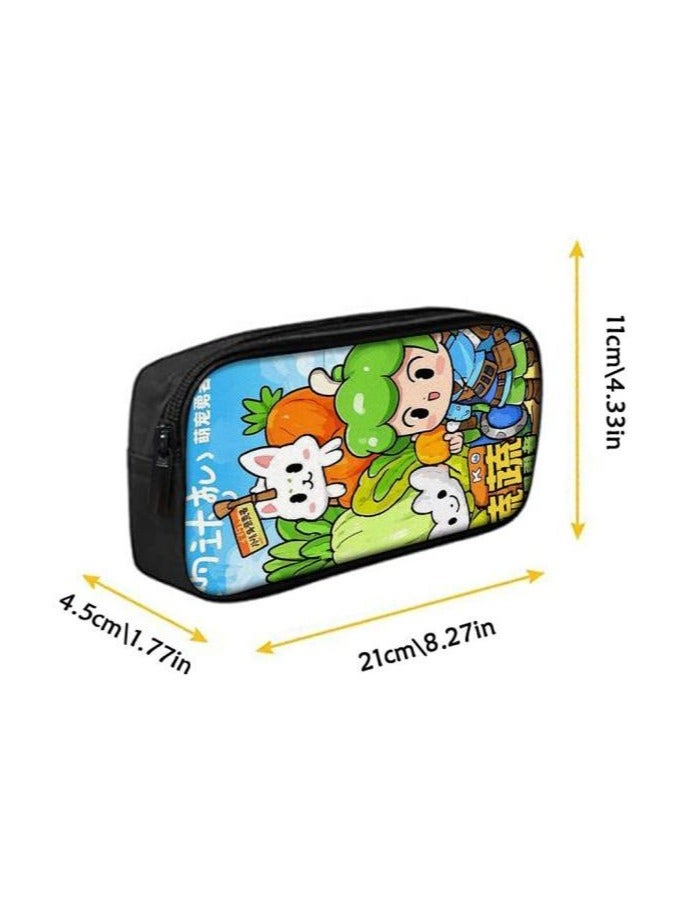 Cartoon three-piece schoolbag with zipper - 106