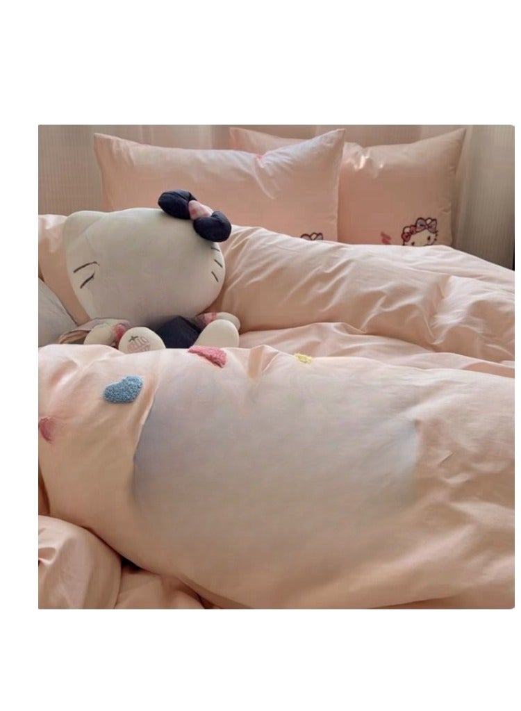 Bed Sheet Style — High End Cartoon Pattern  Pure Cotton Bedding Four Piece Set - Image 1