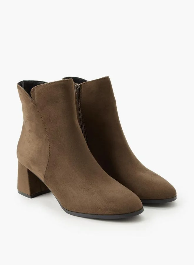 سيليست Women Block Heel Ankle Boots