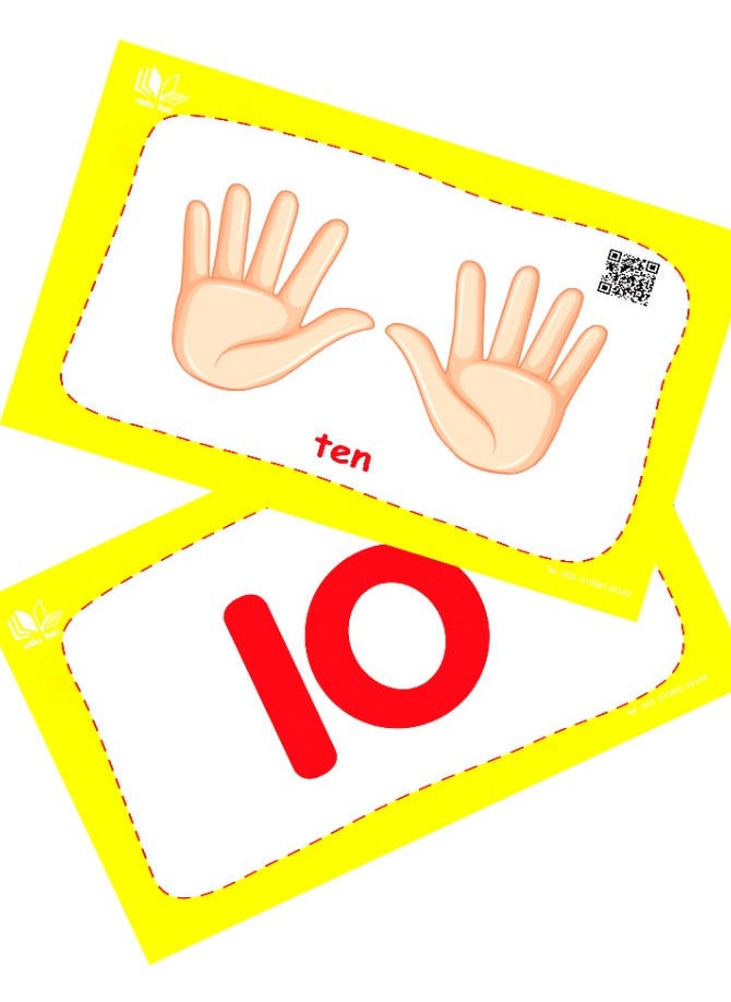 English Numbers Flash Cards.  - Image 3