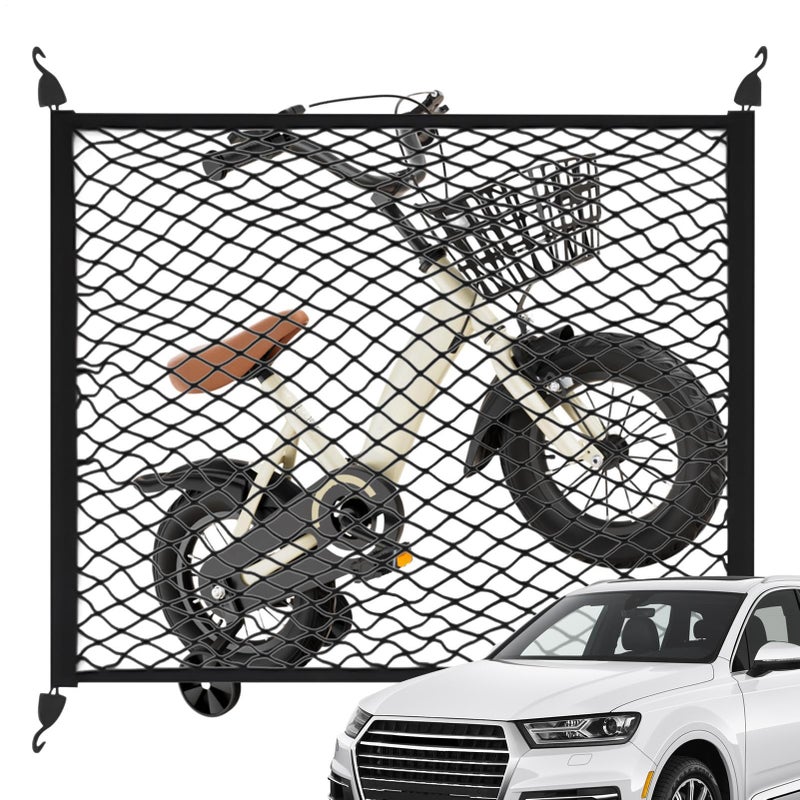 Foldable Car Trunk Luggage Net For Sedan SUV Truck Trailer Camping And Daily Commuting - Image 2