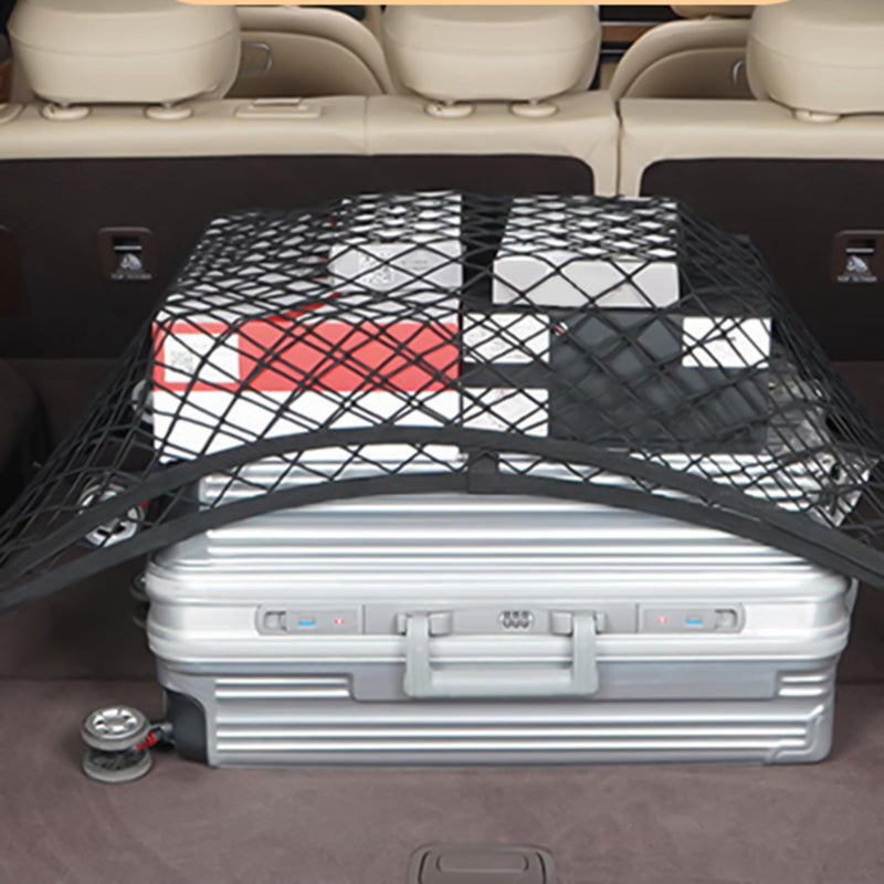 Foldable Car Trunk Luggage Net For Sedan SUV Truck Trailer Camping And Daily Commuting - Image 4
