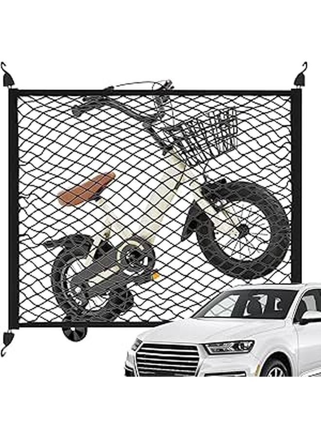 Foldable Car Trunk Luggage Net For Sedan SUV Truck Trailer Camping And Daily Commuting - Image 1