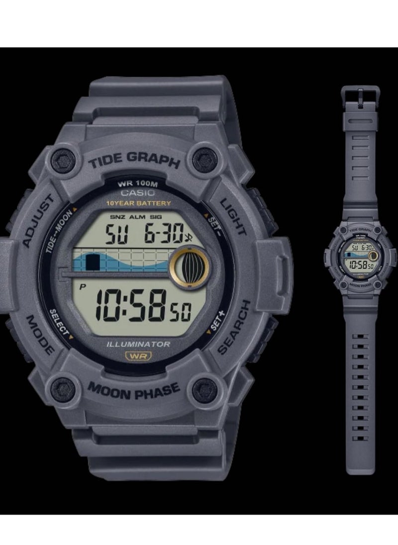 CASIO Casio Youth Tide Graph/Moon Phase Digital Watch WS-1300H-8AVDF  - Image 3