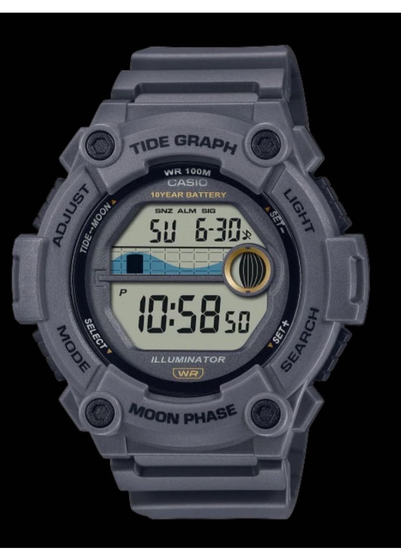CASIO Casio Youth Tide Graph/Moon Phase Digital Watch WS-1300H-8AVDF  - Image 2