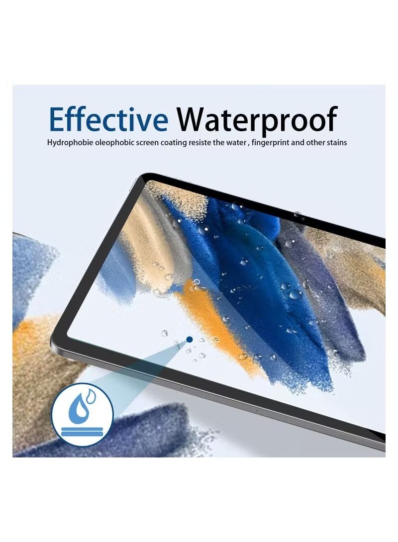 إيف واقي شاشة لجهاز Samsung Galaxy Tab A8 10.5 بوصة 2021 ، طبقة حماية من الزجاج المقوى ، 3 عبوات - Image 3
