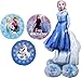 Anagram Frozen 2 Elsa Airloonz Birthday Party Balloon Decorations Bouquet BQ_4232 - Image 2