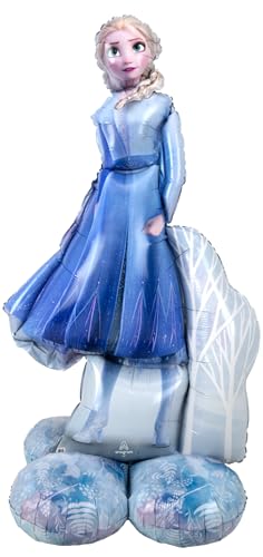 Anagram Frozen 2 Elsa Airloonz Birthday Party Balloon Decorations Bouquet BQ_4232 - Image 5