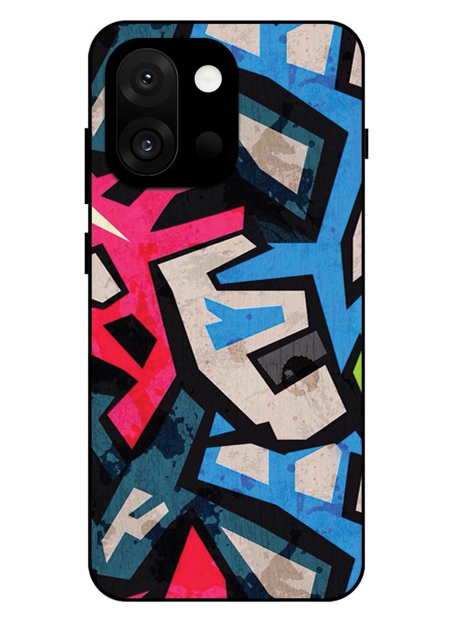 الصيد العين غطاء حماية مطبوع لهاتف OnePlus 13T - نقش أزرق ووردي - Image 1