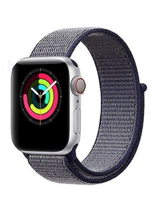 Apple Watch 38mm 40mm 41mm Nylon Sport Loop Band Compatible with iWatch Series 7/SE/6/5/ Dark Blue Violet - pzsku/Z3890EA60124456CEBA67Z/45/_/1659882860/fa48badf-7b3a-4293-ad21-1466c73d2ed3