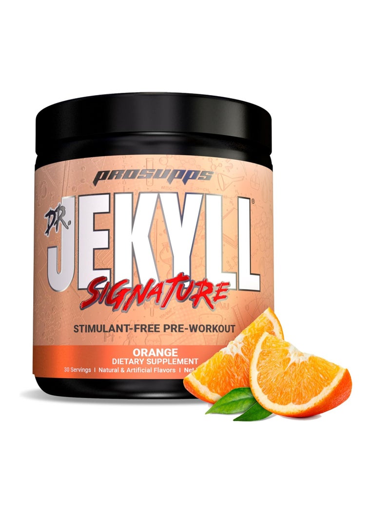 ProSupps Prosupps Dr. Jekyll Signature Stimulant Free Pre-workout 30 serving Orange - Image 1