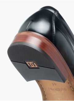 DUCHINI Mens Textured Derby Shoes With Lace-Up Closure  - Image 5