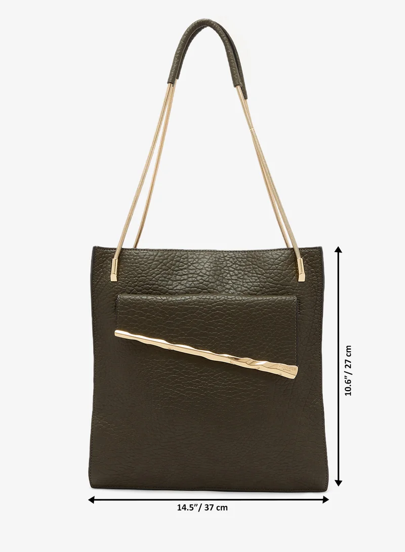 Steve Madden OLIVE BJULIETT Textured Shoulder Bag for Women | Best Price UAE