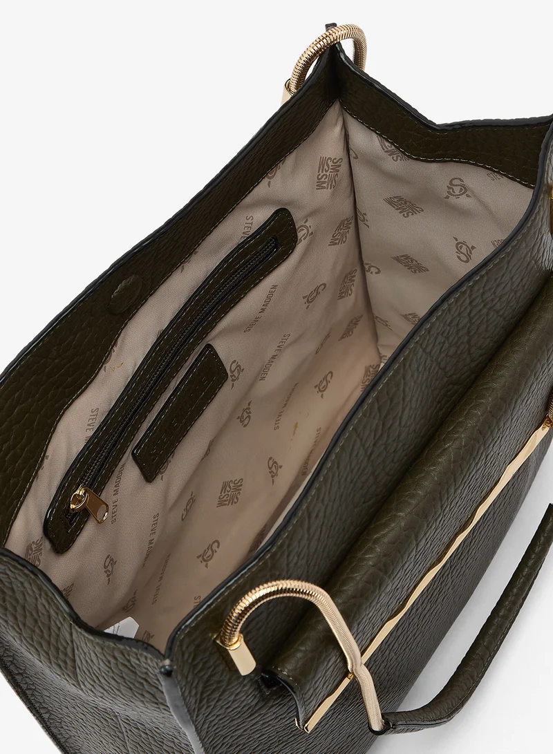 Steve Madden OLIVE BJULIETT Textured Shoulder Bag for Women | Best Price UAE