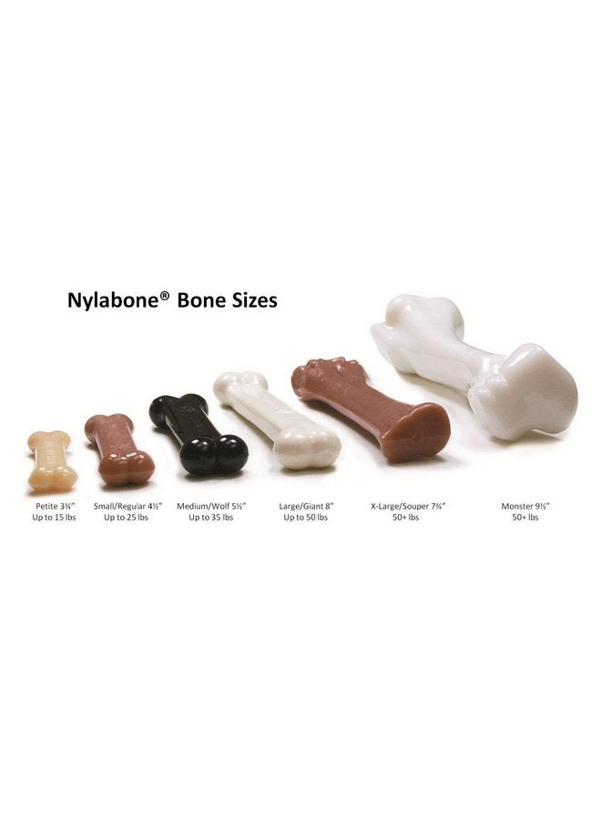 Nylabone Healthy Edibles Variety Pack, Size Petite - 9 Bones Total(3 Packages with 3 Bones Each) - Image 2
