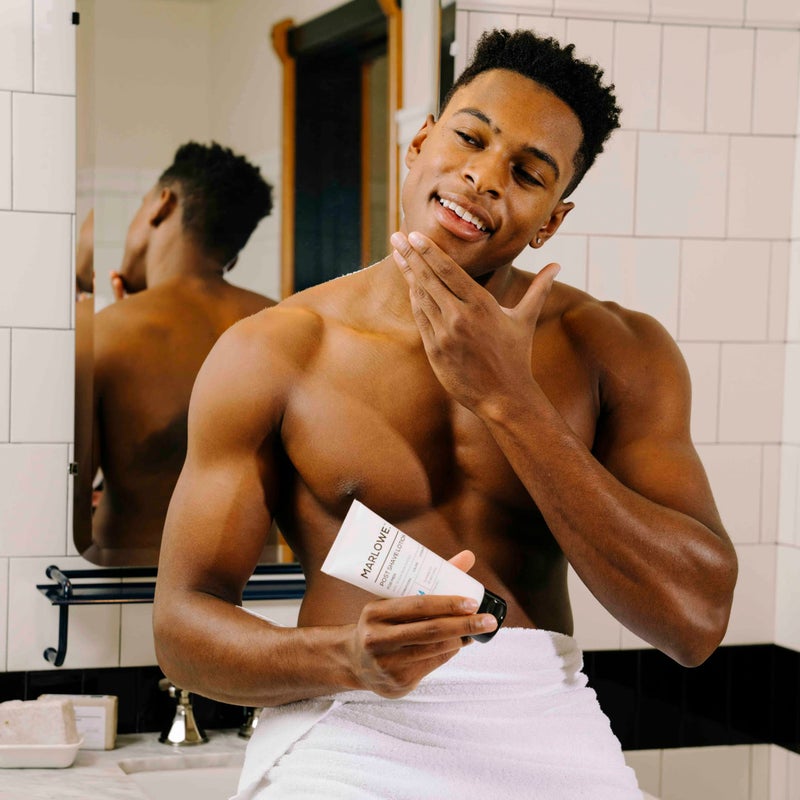 MARLOWE. No.144 Post Shave Lotion, Aloe Citron Scent Aftershave with Green Tea & Algae to Hydrate, Calm & Refresh Skin, Holiday Grooming Gift Essential for Men, 6 fl oz - Image 5