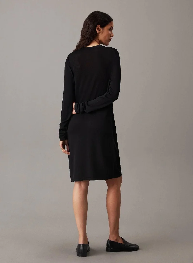 Calvin Klein Jeans Soft Knit Jumper Dress