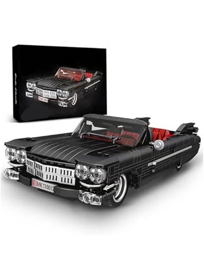 Sports Car Building Block Kits, MOC Racing Car Model Building Sets, Convertible Car Gifts for Kids Age 8+/Adults Collections Enthusiasts-1,245 Pieces  - Image 1