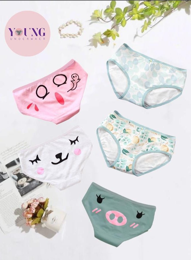 YOUNG WEAR Women’s Brief Panty | 100% cotton
