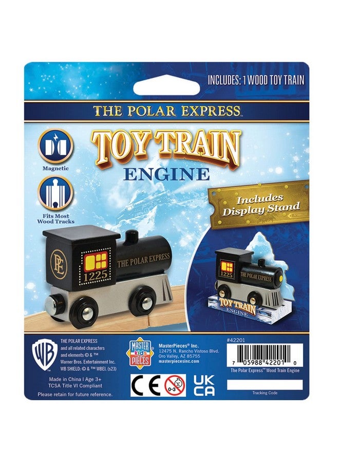 MasterPieces Wood Train Engine - The Polar Express Train Engine - Officially Licensed Toddler & Kids Toy - Image 3
