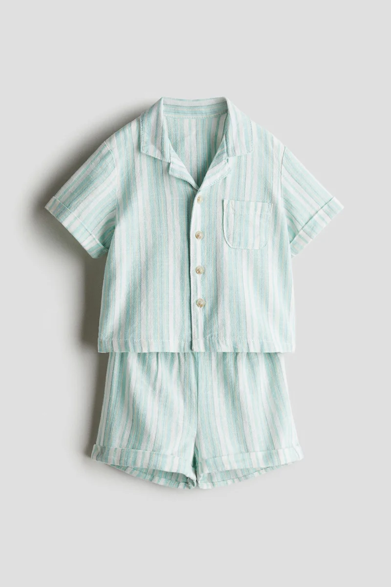 H&M 2-piece linen set