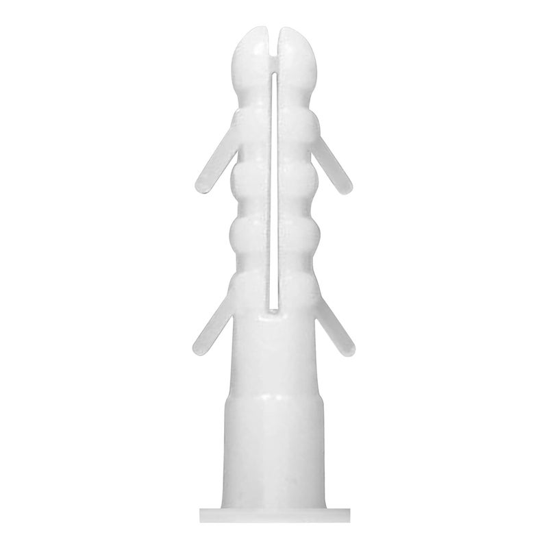 BNs Plastic Sleeve Wall Plugs PVC Sleeve Gitti Wall Column Plug Screw Sleeve Pack of 100pc 35MM  - Image 3