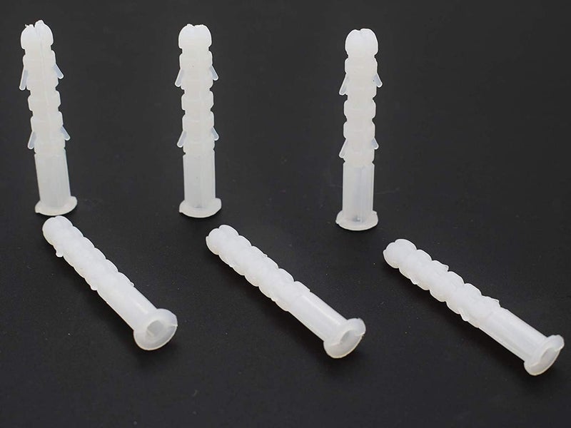 BNs Plastic Sleeve Wall Plugs PVC Sleeve Gitti Wall Column Plug Screw Sleeve Pack of 100pc 35MM  - Image 5