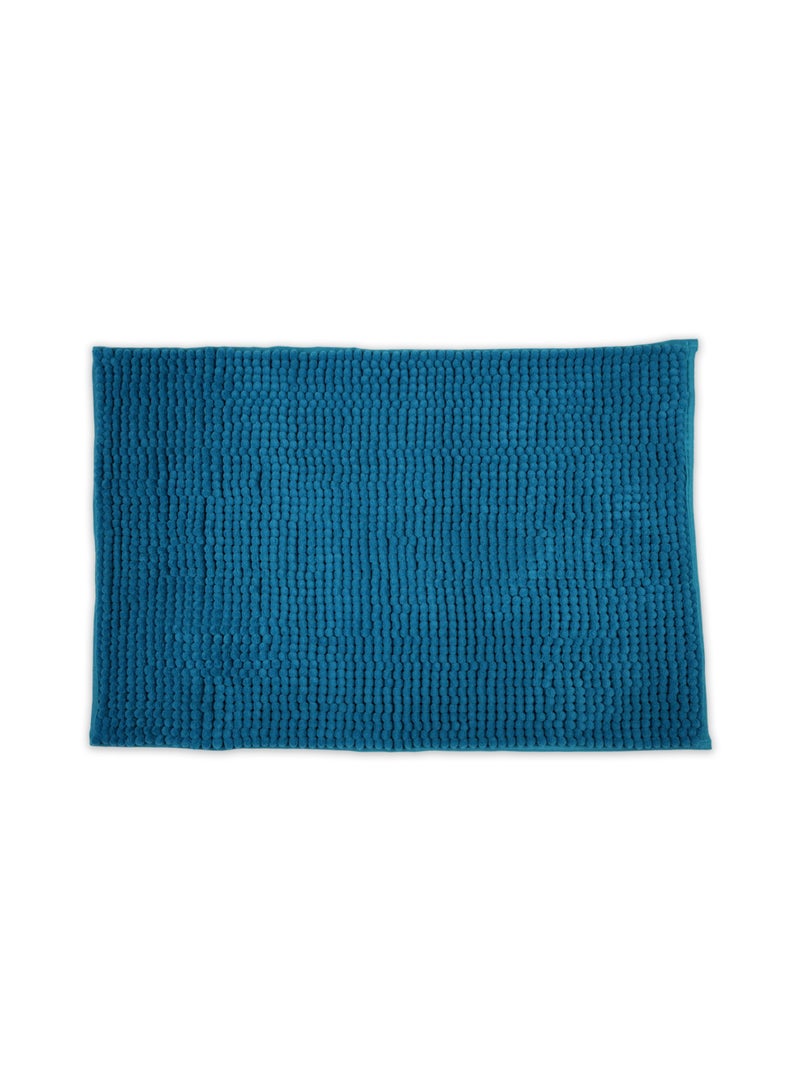 DIVEENAS Diveena's Non-Slip Bathroom Mat – 50x70cm Super Soft Microfiber Bath Mat, Quick-Dry & Machine Washable Bath Rug for Bathroom or Powder Room & Home | China Blue - Image 1