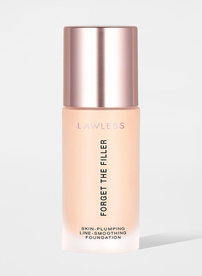 LAWLESS Women's Forget the Filler Skin-Plumping Line-Smoothing Foundation, 2F, fair with neutral undertones, 1.0 Ounce - Image 2
