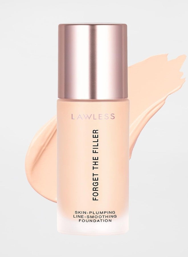 LAWLESS Women's Forget the Filler Skin-Plumping Line-Smoothing Foundation, 2F, fair with neutral undertones, 1.0 Ounce - Image 3