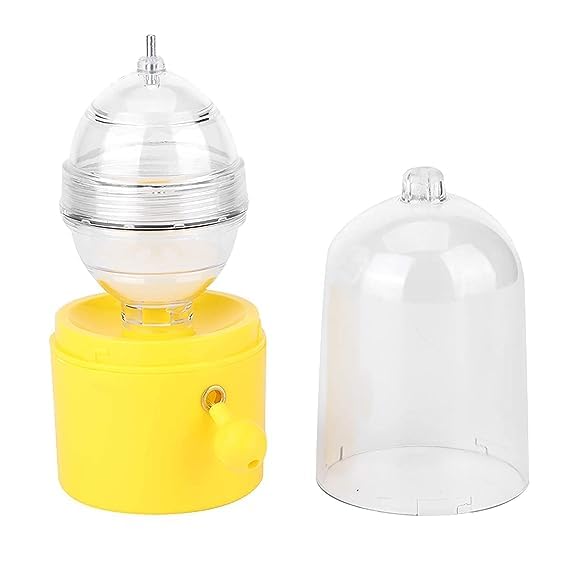 SHREESAMP Egg Scrambler Shaker Gadget Manual Mixing Golden Whisk White Yolk Mixer Spinner Pull Rope Maker Hand Operated Shaker Powered Eggs Cooking Utensil Kitchen Gadgets Pudding - Image 2