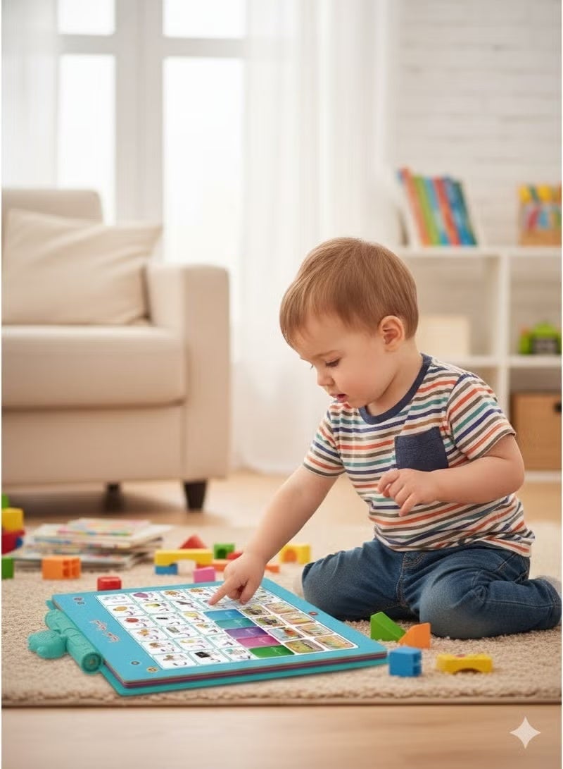 Saudi Select 23-in-1 Bilingual Learning E-Book: Arabic & English | Interactive Touch & Learn |  Early Development Toy - Image 2