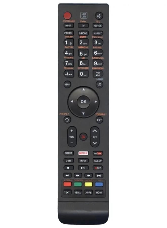 Universal Smart TV Remote Control – Compatible with All LCD/LED TVs – Ideal Multi-Function Replacement - Image 1