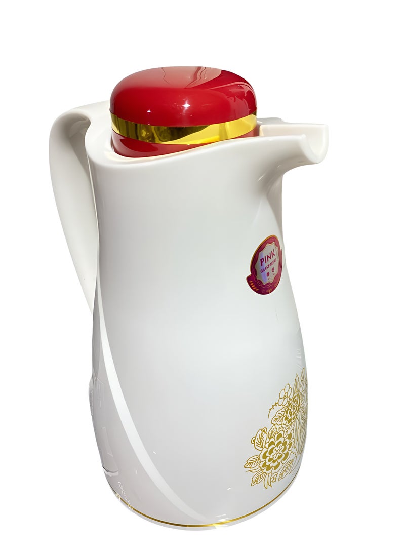 BASURRAH Tea & Coffee Thermos 1L – 12-Hour Heat Retention to Keep Your Favorite Flavor  - Image 1
