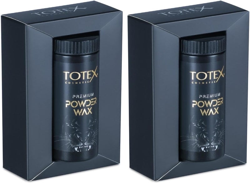 Totex Premium Hair Styling Texturising Powder Wax Volumizing Thickening Magic Dust Flexible Hold Matt Look Maximum Control for Men Woman 20 gr Pack Of 2
