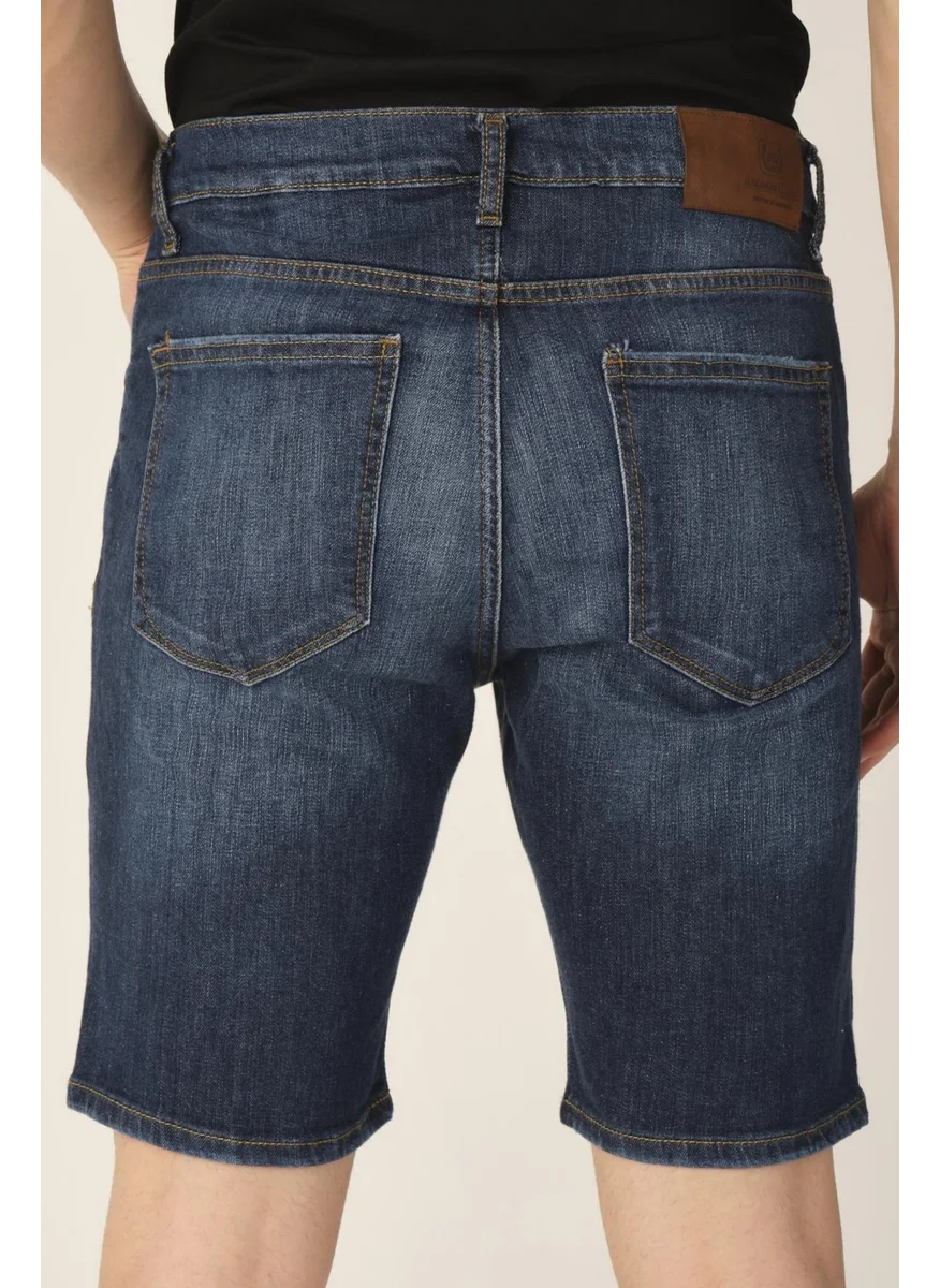 Alexander Gardi Regular Fit Jean Shorts (21-Cmlsrt)