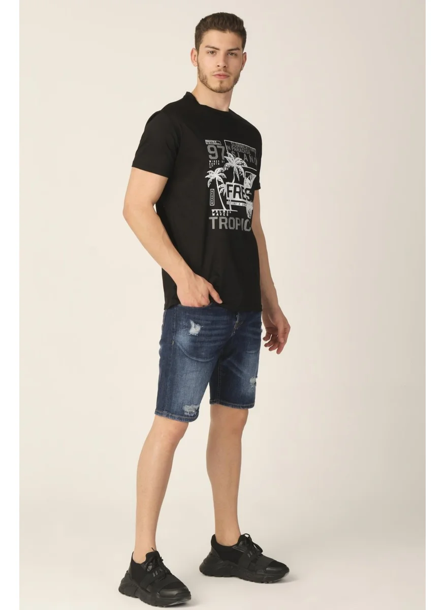 Alexander Gardi Regular Fit Jean Shorts (21-Cmlsrt)