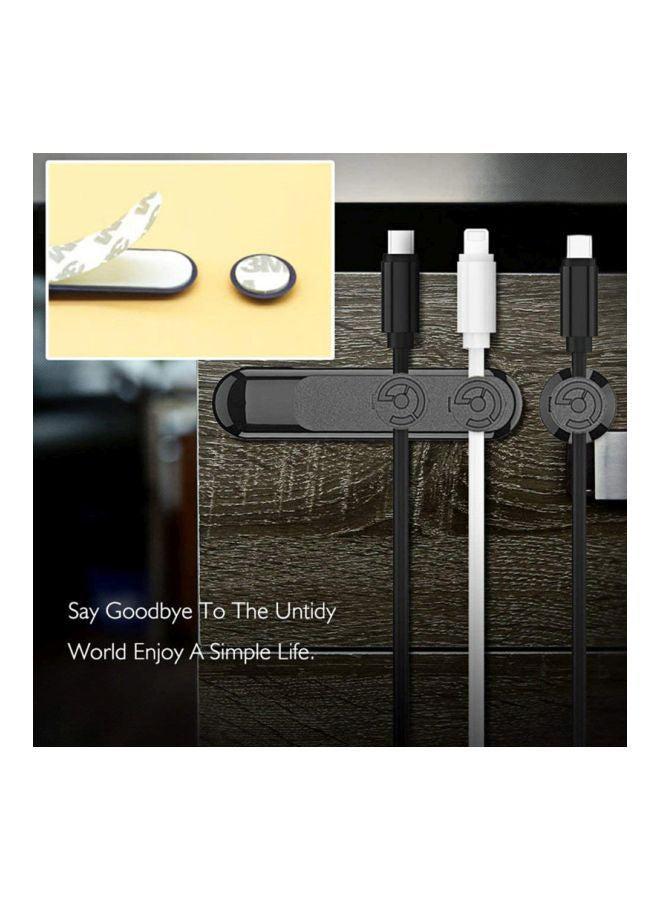 Magnetic Line Clip Cable Organizer Holder Black  - Image 2