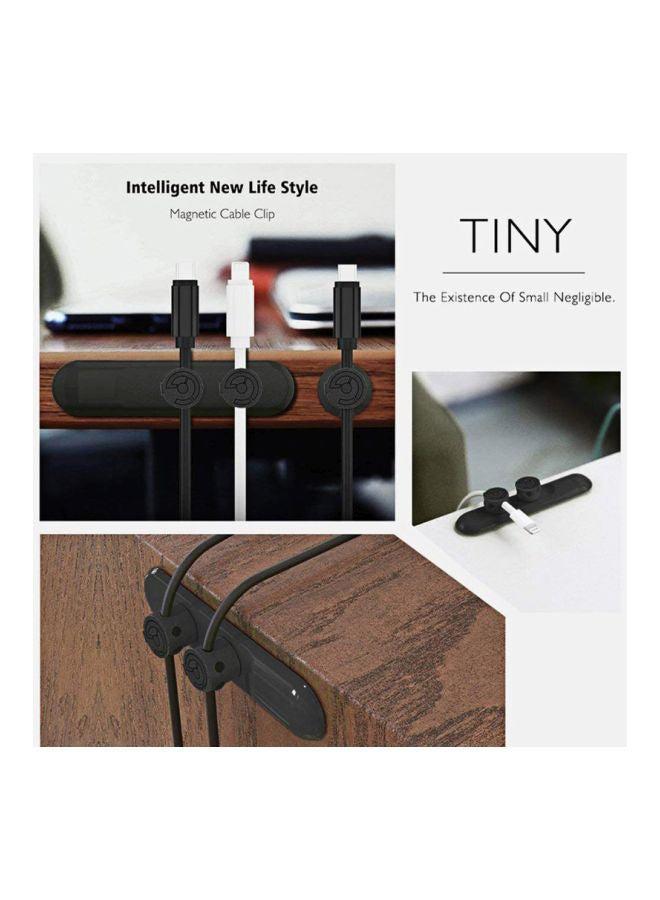 Magnetic Line Clip Cable Organizer Holder Black  - Image 4