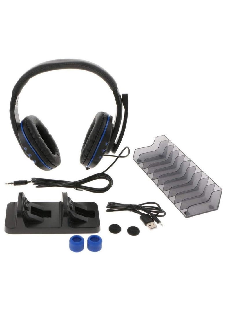 PlayStation 4 multi-accessory set 5 in 1 with headphones and USB charger. PlayStation 4 multi-accessory set 5 in 1 with headphones and USB charger. PlayStation 4 multi-accessory set 5 in 1 with headphones and USB charger. - Image 4