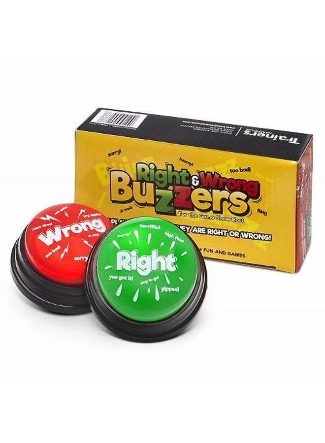 Trainers Warehouse Right & Wrong Answer Buzzers (Set of 2) New & Improved - Image 2