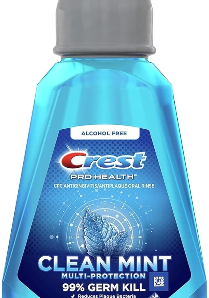 Crest Pro-Health Multi-Protection Clean Mint Mouthwash - 250ml - Image 1