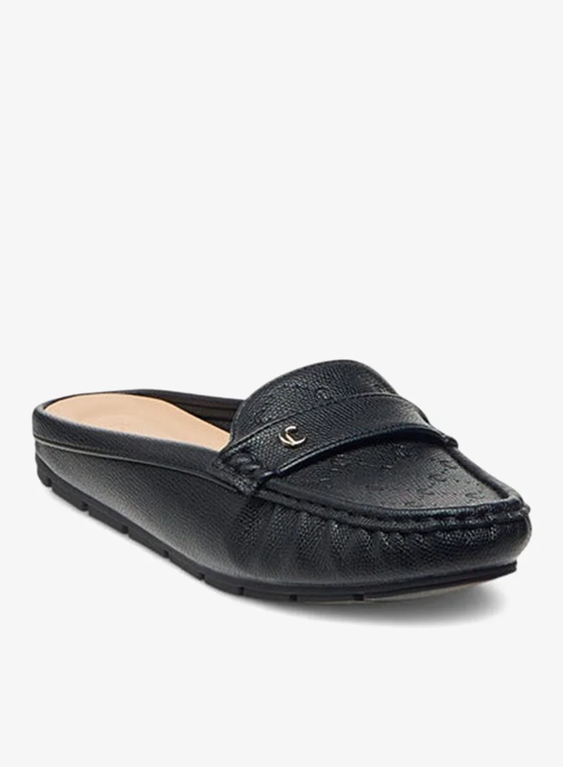 Le Confort Women's Textured Slip-On Mules