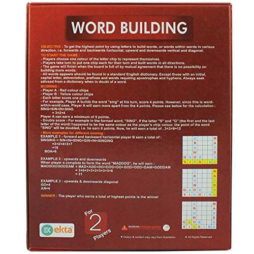 EKTA Word Building Game for Kids (Yellow) - Image 4