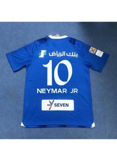 Generic 23-24 Riyadh Crescent Jersey Main away game No. 10 Neymar Saudi league fans edition 10th home of New Moon in Riyadh 