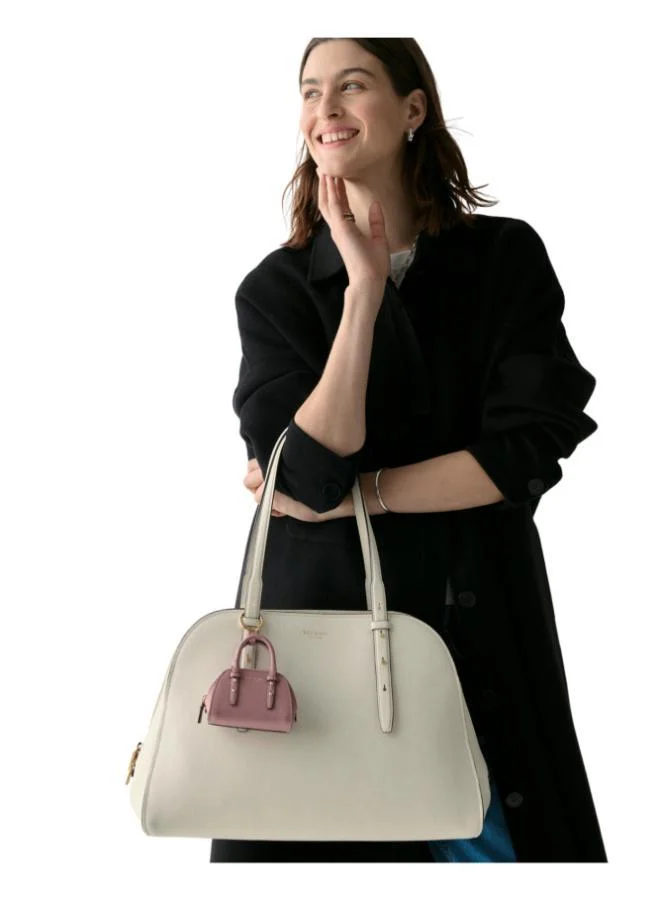 Kate Spade Charmed Pebbled Leather Nano Carryall Bag Charm