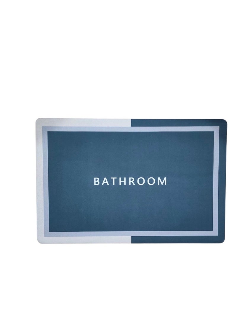 Generic Arabest Super Absorbent Bath Mat, Quick Drying Non-Slip Bathroom Carpet for Home, Kitchen, and Shower multicolor  - Image 3