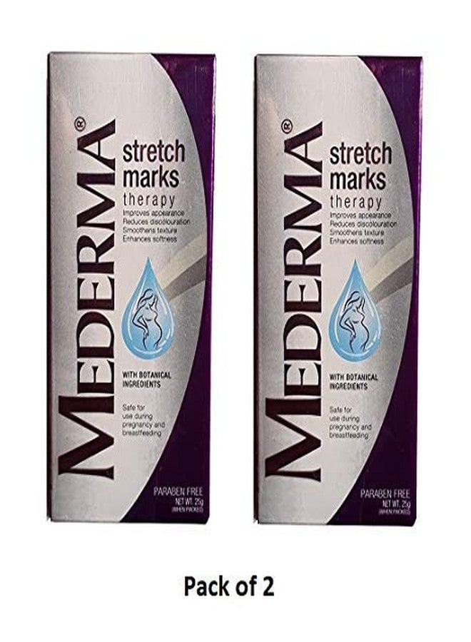 ميديرما كريم ميديرما لعلاج علامات التمدد (25 جم) (عبوة من قطعتين) - Image 1