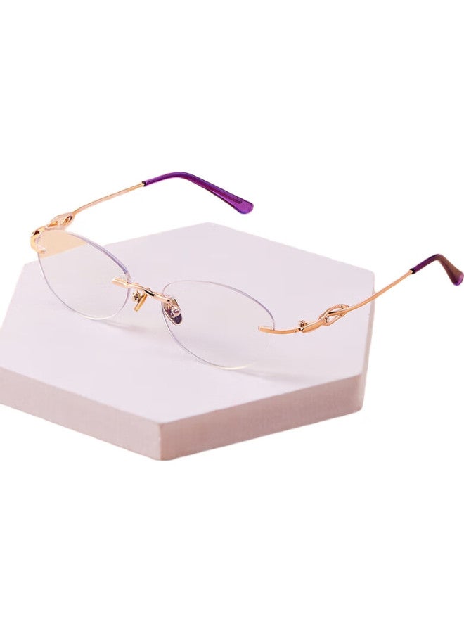 BORSIYZOL High Definition Anti-Blue Light Fashion Women'S Reading Glasses Top 10 Ranking 8018 Pink 100 Degrees - Image 1