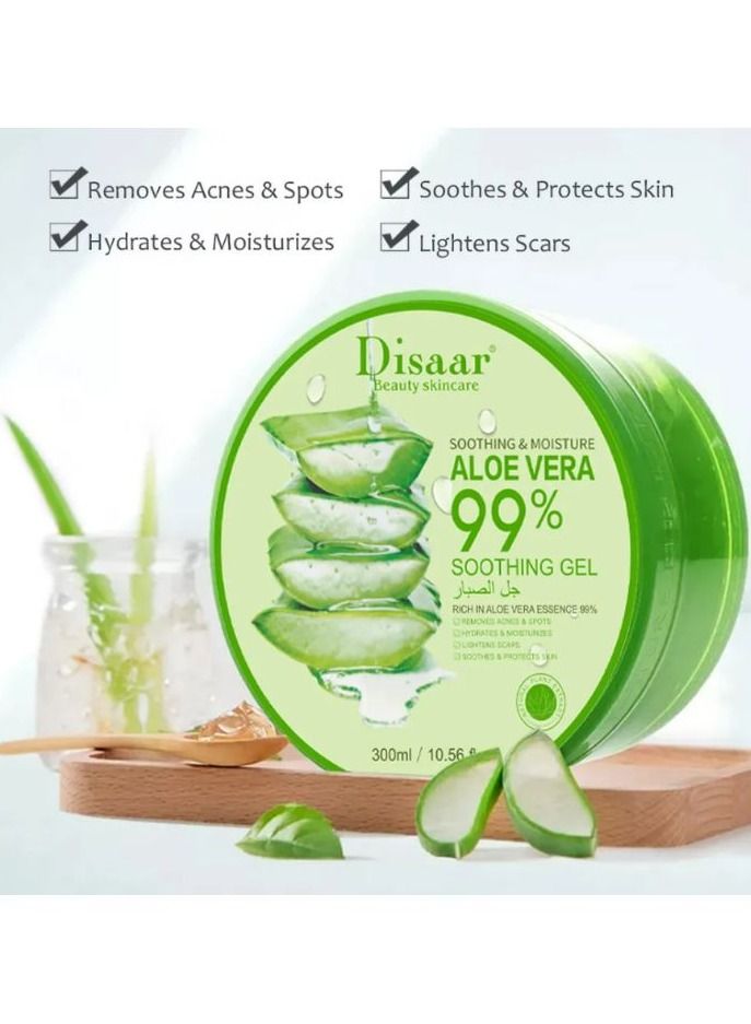 Disaar Aloe Vera Gel 99% 300 ML - Image 1
